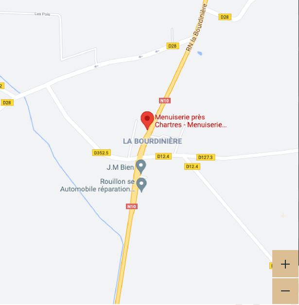 Menuiserie Vallée - menuiserie sur-mesure - carte - localisation